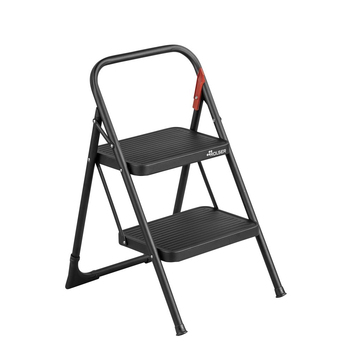 Rolser Folding Two-Step Locking Stool/Ladder 95.5x6.5cm
Black