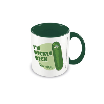 Adult Swim Rick and Morty Pickle Rick Themed Drinking Coffee Mug 300ml