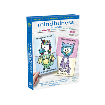 30pc Mindful Living Mindfulness Friends Giant Cards Kids 4y+