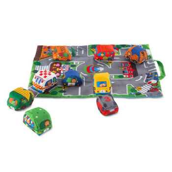 Melissa & Doug Take Along Town Play Mat 6m+