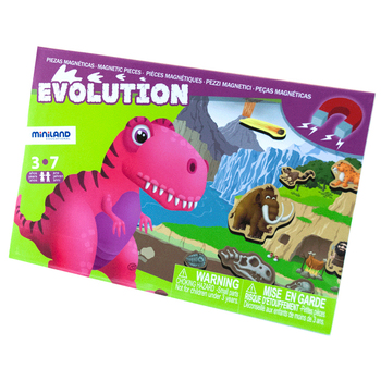 Miniland On The Go Discover Evolution Educational Game Kids 3-7y