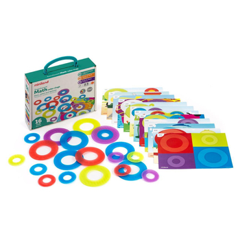 Miniland Aptitude Translucent Activity Math Colour Rings Kids 2-5y