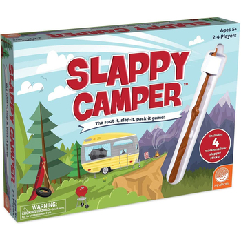 Mindware Slappy Camper 2-4 Player Kids/Children Fun Card Game 5y+