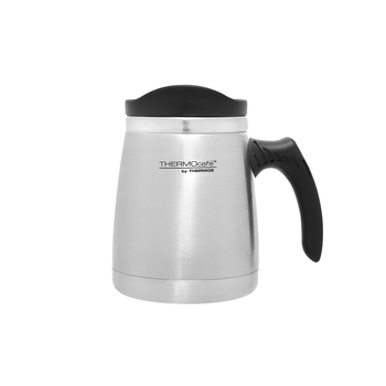 THERMOcafe Stainless Steel Double Wall Wide Base Mug 450ml