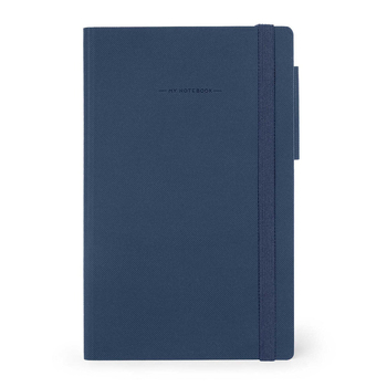 Legami My Notebook Medium Lined Journal Personal Diary - Galactic Blue