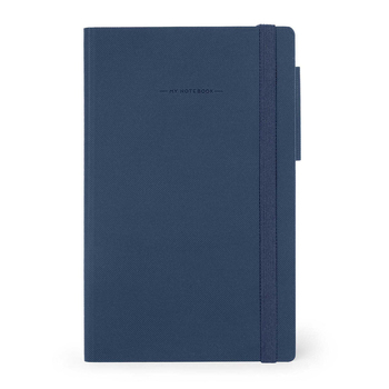 Legami My Notebook Medium Plain Journal Personal Diary - Galactic Blue