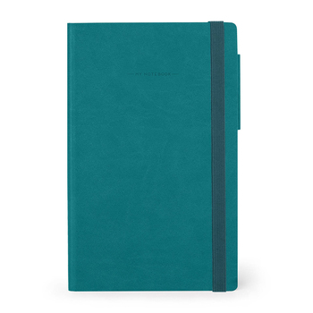 Legami My Notebook Large Lined Journal Personal Diary - Malachite Green