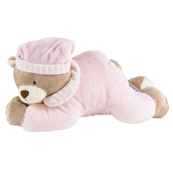 Musical Pink Bear - Pull Tail Baby/Infant Cuddly Companion Toy Decor