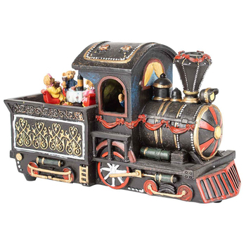 Bears On Train Music Box Novelty Baby/Infant Home Decor