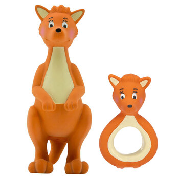 2pc Mizzie The Kangaroo Teething Gift Set