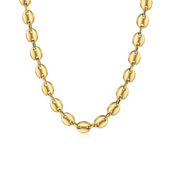 Culturesse Erika Luxury 45cm Chain Necklace - Gold