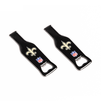 2PK NFL New Orleans Saints 10cm Beer/Soda Bottle Cap Opener