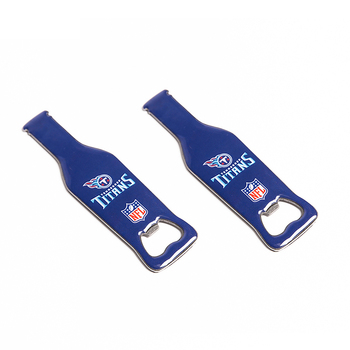 2PK NFL Tennessee Titans 10cm Beer/Soda Bottle Cap Opener