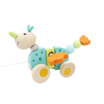 Kaper Kidz Calm & Breezy Pull Along Children's Toy Dragon 12m+