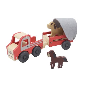 Kaper Kidz Wooden Truck With Horse Float