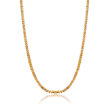 Culturesse Angele Adjustable 46cm Fine Gold Spine Necklace