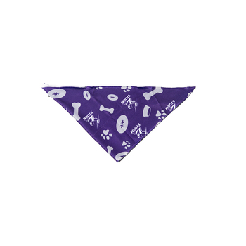 NRL Melbourne Storm Pet Dog Bandana Neckerchief Accessory S