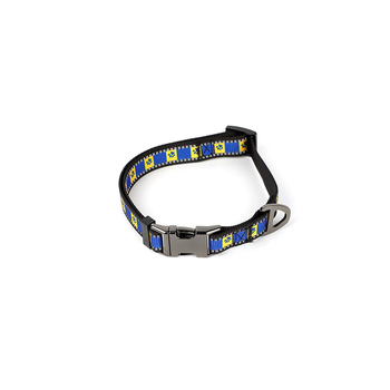 NRL Parramatta Eels Pet Dog Nylon Collar S 23-43cm