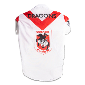 NRL St George Dragons Pet Dog Sports Jersey Clothing M