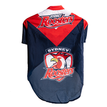 NRL Sydney Roosters Pet Dog Sports Jersey Clothing L