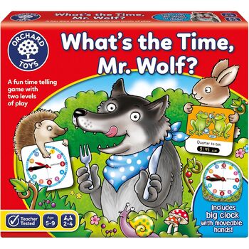 Orchard Toys What's The Time Mr. Wolf Game 3+