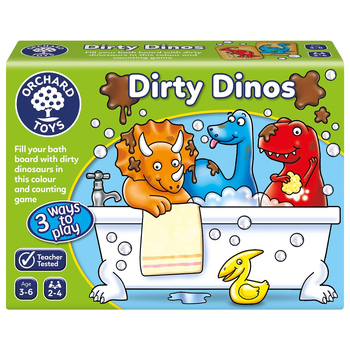 Orchard Toys Dirty Dinos Memory Game Board Toy Kids 3y+