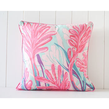 Rayell Indoor Square Cushion Blissful Blossom Light 45x45cm