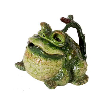 Toad Novelty Collectable Ceramic Themed Teapot 23cm