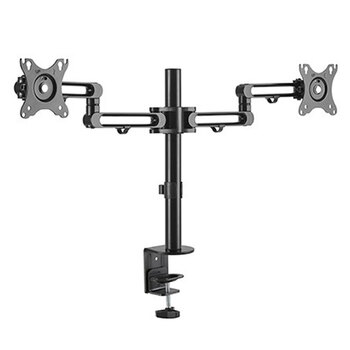 Office Trust Dual Monitor Premium Aluminium Articulating Monitor Arm