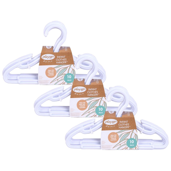 18pc Playgro Baby/Infant Clothes Hangers Closet Organiser