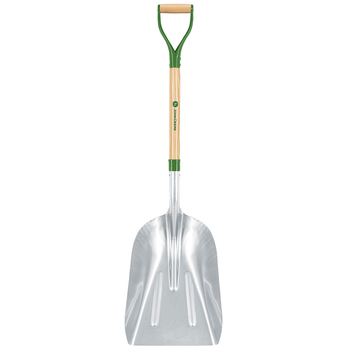 Truper Tools John Deere No.12 Aluminum Scoop Ash Handle Steel D-Handle