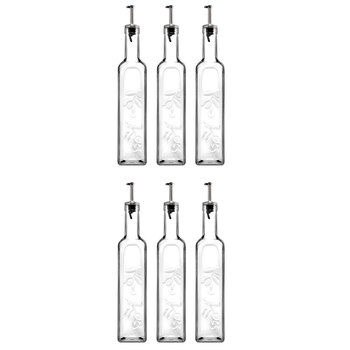 6PK Pasabahce Homemade 500ml Oil/Vinegar Glass Bottle - Clear