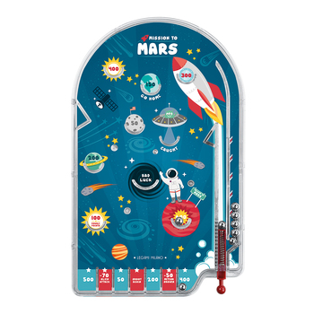 Legami Mini Pinball 29cm Space Kids/Children Handheld Activity Game Toy