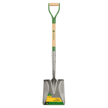 Truper Tools John Deere Square-Point Shovel w/Steel D-Handle