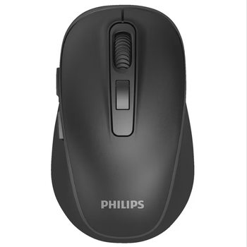 Philips Wireless Optical Laptop PC Computer Mouse Black