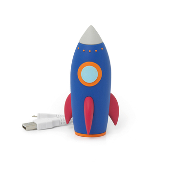 Legami My Super Power Rocket 2600mAh Power Bank w/ USB Cable