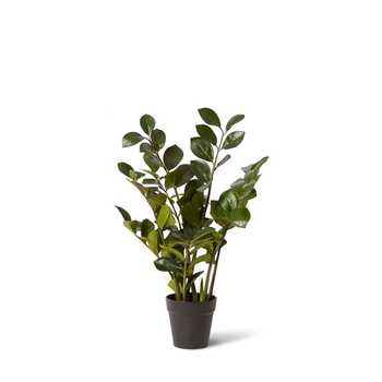 E Style 60cm Zanzibar Potted Artificial Plant Decor - Green