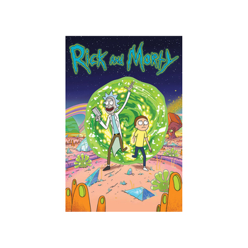 Impact Merch Rick & Morty Portal Regular Sized Poster 92x61cm