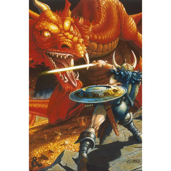 Impact Merch Dungeons & Dragons Classic Red Dragon Regular Poster 92x61cm