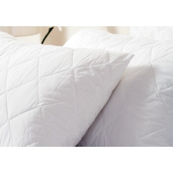 Essentially Home Living 51x91cm King Size Pillow Protector White