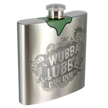 Rick And Morty Decorative Novelty Ricks Hip Flask