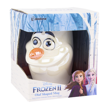 Paladone 300ml Frozen Olaf Shaped Mug Coffee/Tea Drink Cup