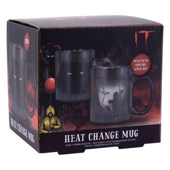 Paladone 300ml It Pennywise Character Heat Change Mug Cup