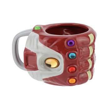 Paladone 350ml Avengers Nano Gauntlet Shaped Ceramic Mug Drinking Cup