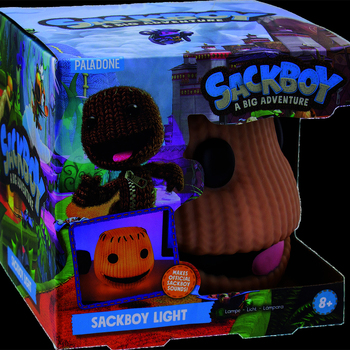 Paladone 12.6cm Little Big Planet Sackboy Light Kids Table Lamp w/ Sound