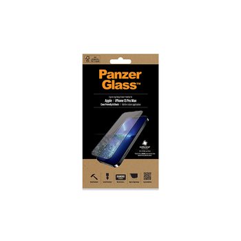 PanzerGlass Case-Friendly Screen Protector For iPhone 13 Pro Max - Black