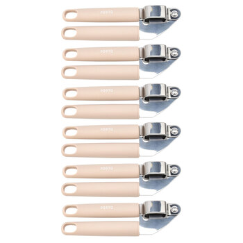 6PK Porto Zest Stainless Steel/Plastic 21cm Garlic Press Kitchen Utensil