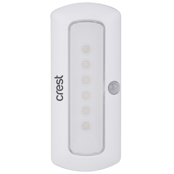 Crest Rechargeable LED Light Compact w/ Motion Sensor - White