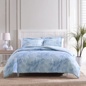 Tommy Bahama Hanalei Bay Quilt Cover Set King - Blue