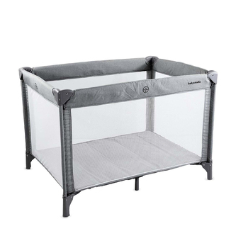 Babystudio 110cm Portacot & Play Yard Baby Cot Melange Grey